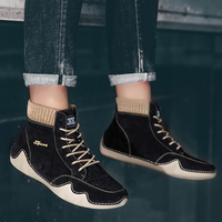 Zapatos de Senderismo para Hombre, Botas de Trekking para Exteriores, Botas de Montaña de Invierno con Caña Alta, Zapatillas de Escalada, Botas de Caza, Transpirables y a la Moda
