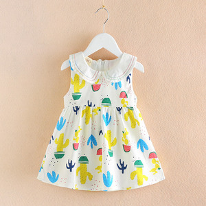 Vestidos Florales de Moda para Niñas de Guangzhou, Ropa Infantil de Verano de Tienda en Línea China - Product Image 3