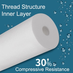 Wholesale 2.5" 4.5" Diameter 10" 20" 30" 40" Length PP Sediment Filter Cartridge for Water Pre-treatment - Product Image 5