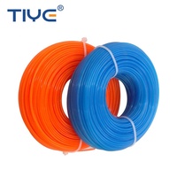 Fil de coupe pour débroussailleuse 1,6 mm, fil de nylon universel pour débroussailleuses et coupe-herbe