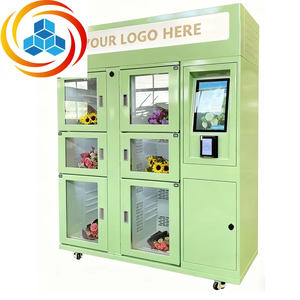 Kiosque automatique de vente de fleurs Yicun avec stockage de qualité commerciale et humidificateur - Product Image 1