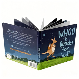 Libros de tapa dura de Historia de impresión ecológica para niños, libros con solapa para levantar, libro de tablero deslizante Push Pull para niños - Product Image 4