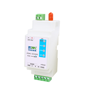 ZQWL-GE300D công nghiệp 1 cổng Din Rail gắn RS485 để Wifi modbus cổng nối tiếp máy chủ <span class=keywords><strong>rtu</strong></span> để TCP IP chuyển đổi - Product Image 4