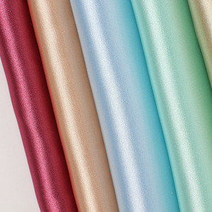 4 Cách Căng Thoáng Khí Voan Vải 100% Polyester Bóng Chất Liệu Cho Phụ Nữ Áo Sơ Mi Ăn Mặc - Product Image 4