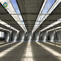 Sainpoly Large Greenhouse Vanilla Single PE Layer avec Blackout Light Privation Feature à vendre