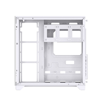 Zeromaster Computer PC Case Gaming ATX Mid Tower RGB Fan Desktop Computer Cabinet