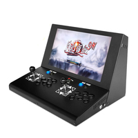 Borne d'arcade portable en métal de 19 pouces à monnayeur, garantie 1 an, mille jeux de combat, console de jeu pour un joueur