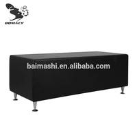 Juego de sofá de oficina de cuero PU moderno personalizado de fábrica Foshan para el hogar, Hotel, escuela, Hospital, sala de estar o apartamento
