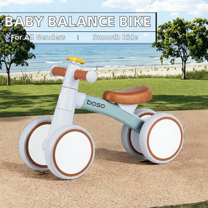 Trottinette évolutive 4-en-1 pour bébés de 1 à 3 ans : draisienne, tricycle et porteur en plastique – Cadeau idéal - Product Image 2