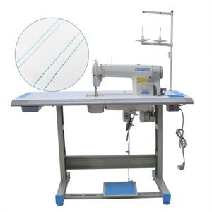 Nueva Máquina de Coser Industrial de Puntada Fija de Alta Velocidad con Pie Caminante Electrónico, Motor de Una Sola Aguja, Bomba de Metal y Plástico - Product Image 1