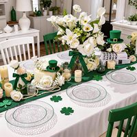 60 Assiettes jetables en plastique vert transparent, robustes et élégantes, effet martelé, pour fêtes, comprenant 30 assiettes à dîner et 30 assiettes à salade