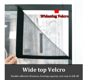 Tự động đóng rèm cửa từ tính thiết kế hiện đại màn hình lưới chất liệu <span class=keywords><strong>Polyester</strong></span> Cửa lưới chống muỗi chống côn trùng Cửa lưới - Product Image 6