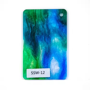 Laser cắt in vỏ đúc tấm Acrylic bền tấm nhựa cho tường trang trí nội thất - Product Image 6