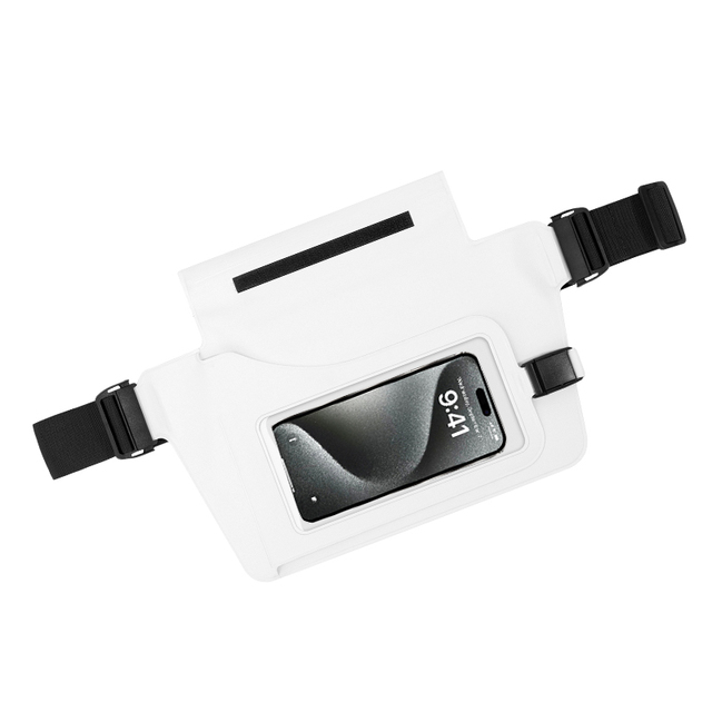 IPX8 Waterproof PVC Multi-Functional Outdoor Dry Waist Pouch Crossbody Mobile Phone Bag for Pool & Beach
