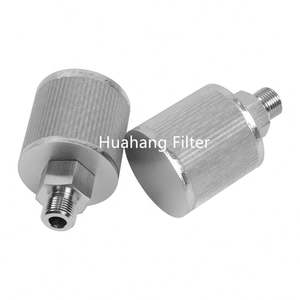 Interfaz de rosca externa, elemento de filtro sinterizado mental de 80 micras, cartucho de filtro de fieltro de fibra de metal sinterizado - Product Image 3