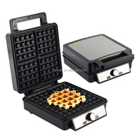 Aifa 1500W 4 tranches de machine à sandwich numérique détachable en acier inoxydable 3 en 1 gaufrier snacks 2 en 1 machine à sandwich