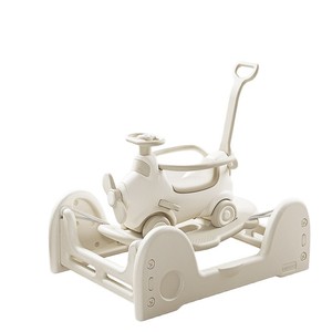 Caballito balancín Babygo Aviator de plástico, juguete para bebés con forma de dibujos animados para bebés y niños pequeños de 0 a 3 años - Product Image 5