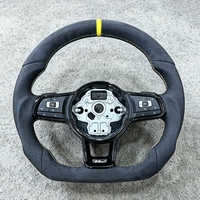 Volant semi-coupé R Line pour Volkswagen VW Golf 4 5 6 6r 7 7.5 8 MK4 5 6 7 7.5 8 7 R GTI GTD GTE Polo Passat CC Jetta