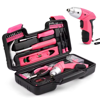 Kit d'outils multifonctionnel de 135 pièces pour l'entretien domestique, l'électricité et la menuiserie, perceuse électrique, tournevis