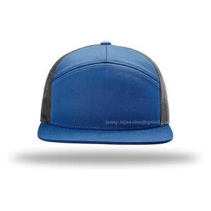 Chất Lượng Cao Snapback Phẳng Mũ Nón Rắn Màu Trống Trucker Lưới Trở Lại <span class=keywords><strong>Cap</strong></span> Bông Polyester Gorras Biểu Tượng Tùy Chỉnh Thiết Kế Thể Thao <span class=keywords><strong>Cap</strong></span> - Product Image 2