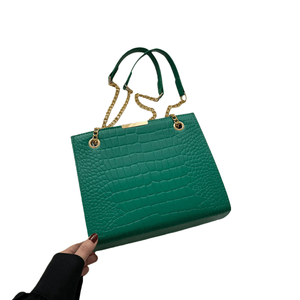 Bolsos de Mano para Mujer, Diseño a Rayas, Cierre de Cremallera, PU de Alta Calidad, Lujo, Moda, Venta al Por Mayor de Fábrica, desde China - Product Image 6