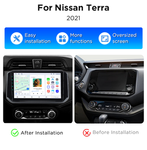 Radio Junsun con Carplay y Android Auto inalámbrico para Nissan Terra NAVARA 2021, para autos sin pantalla OEM, reproductor de DVD 2 DIN, pantalla multimedia. - Product Image 2