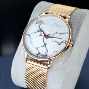 Reloj Analógico Ultrafino de Mármol para Hombre, Caja de Acero Inoxidable, Resistente al Agua, Regalo de Cumpleaños para Hombre - Product Image 3