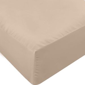 Luxury Cotton <strong>Fitted</strong> <strong>Sheets</strong> Soft 400TC Microfiber Brushed Stitching Anti-Pilling 16-Inch Deep Pocket 4 Pieces Customizable - Product Image 1