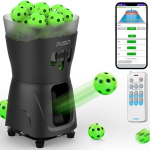 Máquina PUSUN PP-Mini Pro para 45+ Pelotas, con Aplicación y Control Remoto, Equipo de Entrenamiento Portátil Mini - Product Image 4