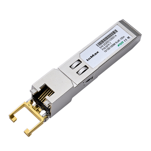 Transceiver Fibre Optique SFP RJ45 10/100/1000 Mbps 1.25G 1000BASE-T <span class=keywords><strong>CAT5</strong></span> UTP FTTX Compatible IP <span class=keywords><strong>LAN</strong></span> Sans Fil RoHS CE FCC - Product Image 2
