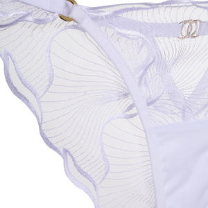 ชุดชั้นในเซ็กซี่ลูกไม้ บราและกางเกงในแบบ 2 ชิ้น ชุดชั้นในดันทรงสำหรับผู้หญิง ตกแต่งอย่างมีเสน่ห์และสง่างาม - Product Image 6