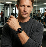 Reloj Inteligente Deportivo 2026 C14 PRO con Pantalla HD de 1.46 Pulgadas, Monitor de Frecuencia Cardíaca, Presión Arterial, Oxígeno en Sangre, Respuesta a Llamadas Magnética