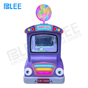 Parc d'attraction Jeu d'arcade à pièces Kid Ride Candy <span class=keywords><strong>Bus</strong></span> Gift Toy Machine 2 en 1 Swing Game and Crane Claw Game Machine - Product Image 2
