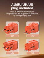 Cargador Universal Mini GaN Todo en Uno LDNIO Q2420, Precio de Fábrica, 45W, Adaptador de Viaje Global con Enchufes EU/UK/US/AU