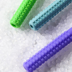 Tubos huecos de silicona para morder para bebés y niños, palos flexibles para la dentición - Product Image 2