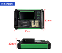 Testeur de transistors portable LCR-AR1, testeur LCR, test automatique MOSFET, diode, résistance, condensateur, inductance, testeur de composants électroniques
