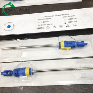 Lame de rasoir Smith & Nephew <span class=keywords><strong>Stryke</strong></span> 3.0mm 4.0mm 4.5mm 130mm 150mm à double dent avec port d'injection d'eau - Product Image 2
