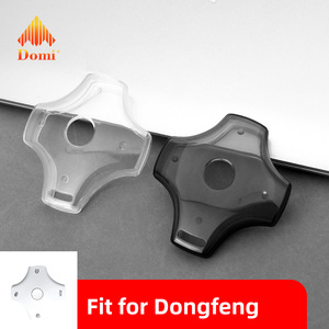 GZ domi TPU สุดเจ๋งอุปกรณ์เสริมรถยนต์เคสกุญแจรถโปร่งใสสีดำตัวป้องกันสำหรับ Dongfeng 007 - Product Image 1