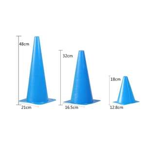 Dayanıklı PE malzemeden yapılmış futbol eğitimi iç<span class=keywords><strong>in</strong></span> yükselen Fitness küçük plastik spor disk konileri - Product Image 4