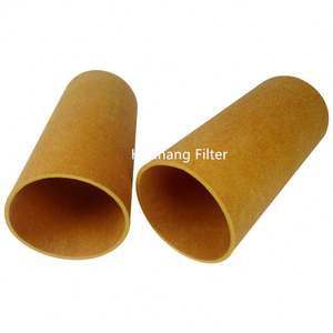 Huahang Factory Filtre à cartouche en bronze fritté Résistance aux acides et aux alcalis Élément filtrant fritté en fibre de verre pour usine d'énergie - Product Image 4