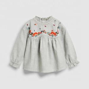 -De nuevo.-Bebé-niña vestido. Vestido con bordados y personalizar en cualquier tamaño y color = 2021 - Product Image 1