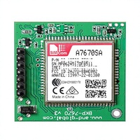 Slot Kartu Nano SIM Push Push TTL A7670SA Breakout LTE Cat 1