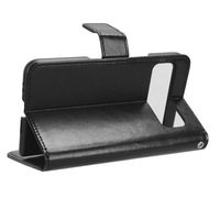 Étui portefeuille de luxe en cuir PU Crazy Horse pour téléphone Google Pixel Fold