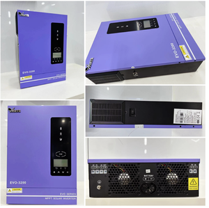 อินเวอร์เตอร์พลังงานแสงอาทิตย์แบบไฮบริด 2KW 3KW MPPT 230VAC ดีไซน์ใหม่ สำหรับระบบออฟกริด พร้อมคลื่นไซน์บริสุทธิ์ และระบบโอนถ่ายไฟฟ้าแบบคู่/เดี่ยว - Product Image 2