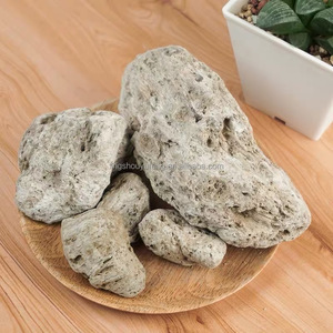 Piedra pómez natural blanca ligera para la artesanía de lavado de vaqueros pulidos