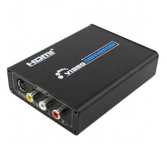 Promotion New Products AV+S-Video RCA to HDMI AV2HDMI Video HD Conneverter Adapter for TV Projector