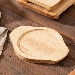 Plaque isolante carrée moderne <span class=keywords><strong>en</strong></span> bois massif anti-brûlure pour réchaud à charbon, plaque de base, pot <span class=keywords><strong>en</strong></span> <span class=keywords><strong>pierre</strong></span>, théière et préparation de boissons - Product Image 3