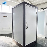 Salle de bain mobile Parc à roulottes Toilettes publiques Wc Cabine de toilette portable Compost de camp extérieur Toilettes mobiles portables préfabriquées