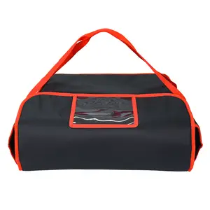 Waterproof Heated Insulated Hot Pizza Delivery Bag for Pizza and Food Delivery Bags