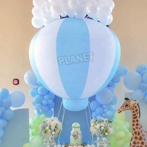 <span class=keywords><strong>Ballon</strong></span> gonflable à air chaud de PVC de <span class=keywords><strong>ballon</strong></span> accrochant gonflable de partie extérieure demi accrochant pour la décoration - Product Image 2